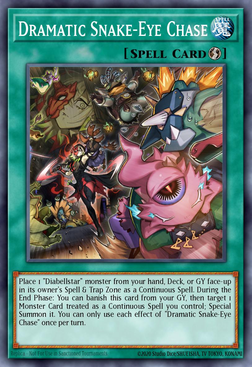 Snake-Eye Dramatic Chase